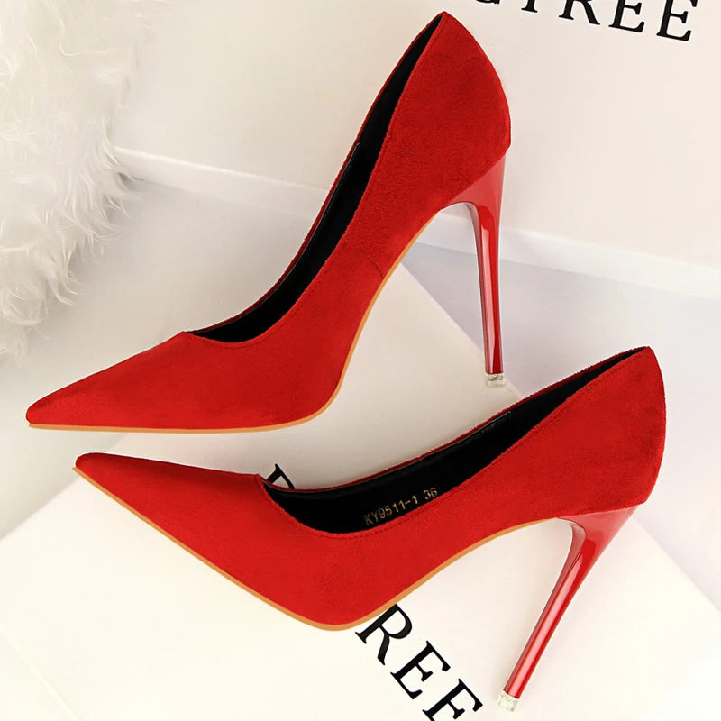 High Heel Woman Pumps Sexy Office Shoes Stiletto Heels