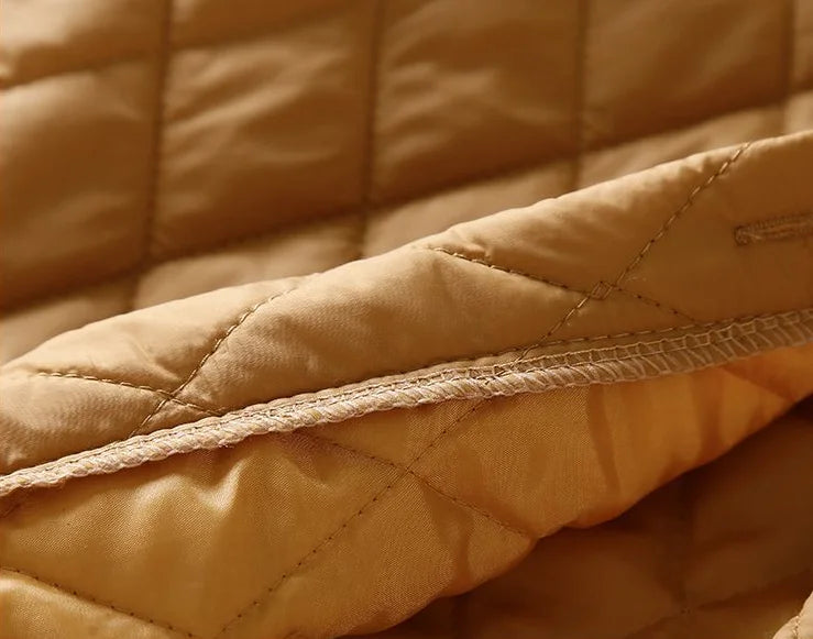 | Quilted Long Coat