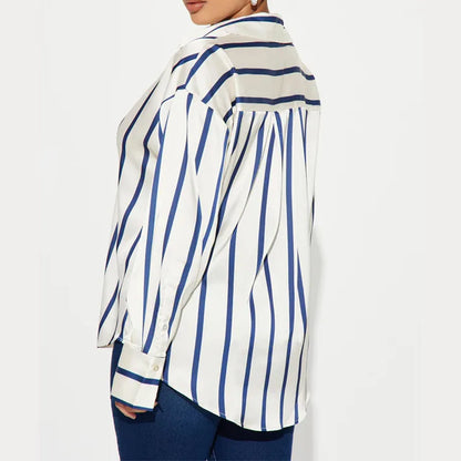 | Satin Stripe Shirt