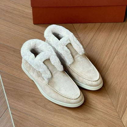 | Shearling Loafer Boots