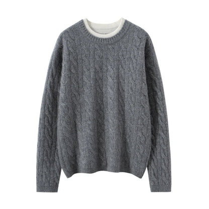 | Cable Cashmere Sweater