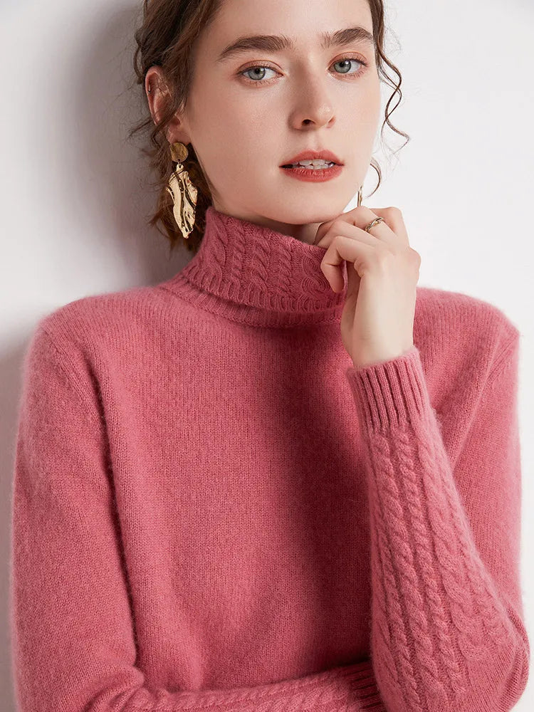 | 100% Merino Turtleneck