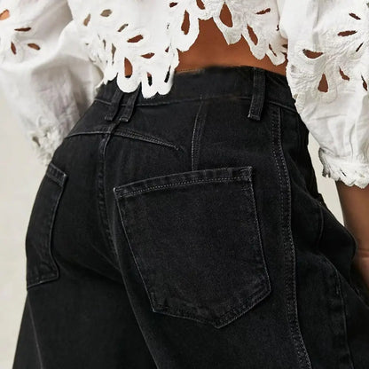 | Barrel-Leg Denim