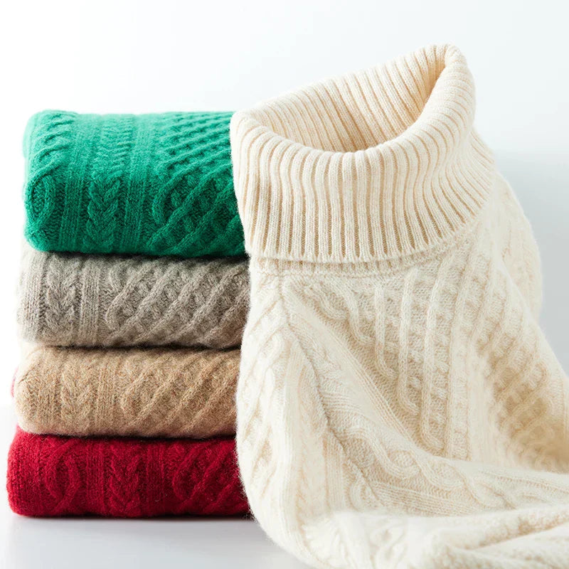 | Cable-Knit Classic Sweater
