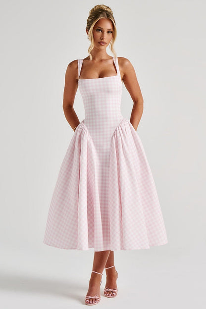 | Midi Dress in Blush