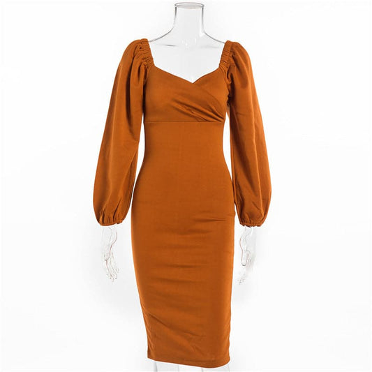 DressBetty - Sexy Cocktail Dresses Pure V Neck Off Shoulder Bodycon Dress