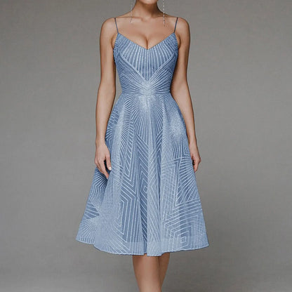 DressBetty - 2024 Luxurious Long Formal Party Elegant Evening Midi Dress