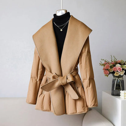 | Belted Down Jacket