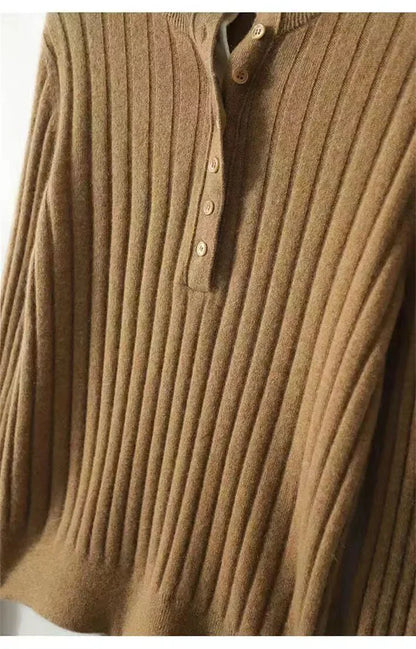 | Ribbed Wool Polo