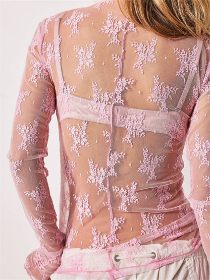 | Lace Transparent Top