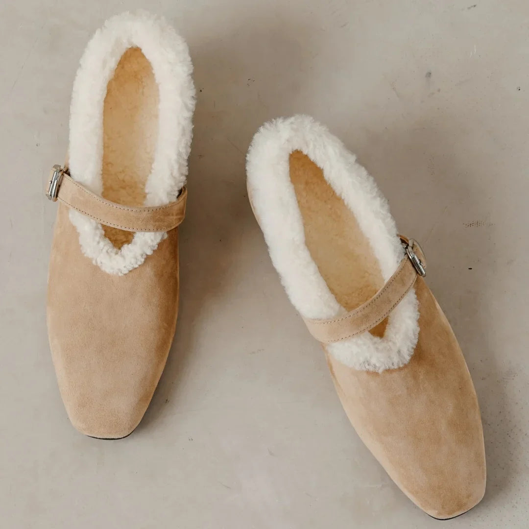 | Shearling Mary Jane