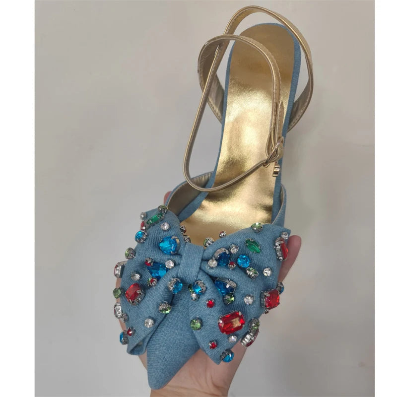 Spring Slingback Women Pumps Sandals in Fashion Colors