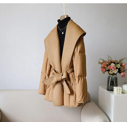 | Belted Down Jacket