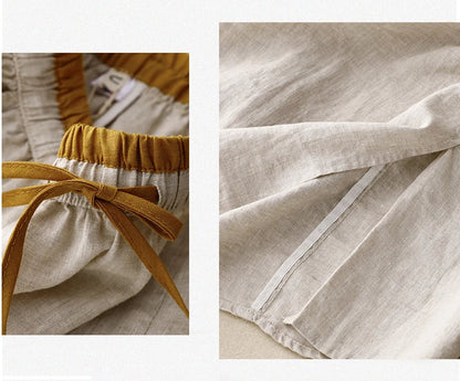 | 100% Linen Skirt