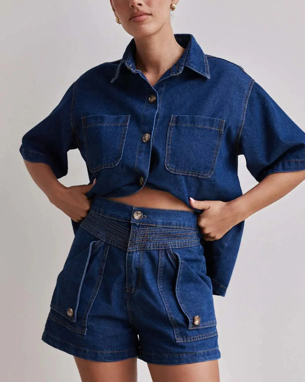 | 100% Cotton Denim Set