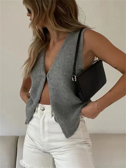 Kitty Knit Vest