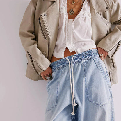 | Drawstring Jeans