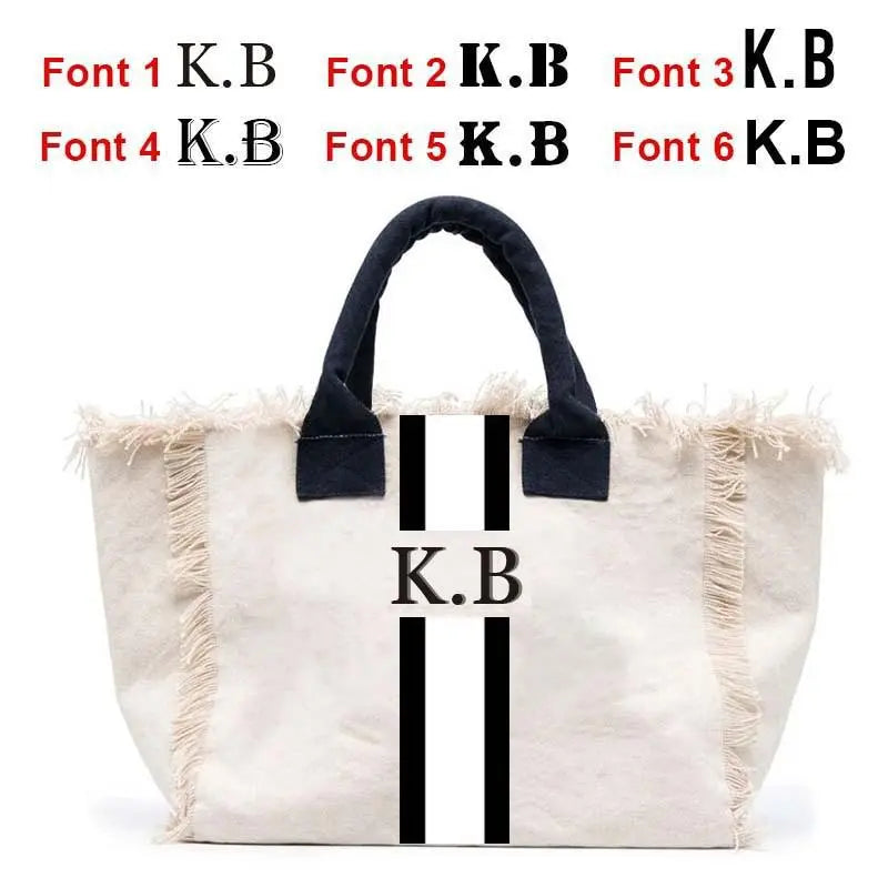 BLEUE PERSONALIZED TOTE