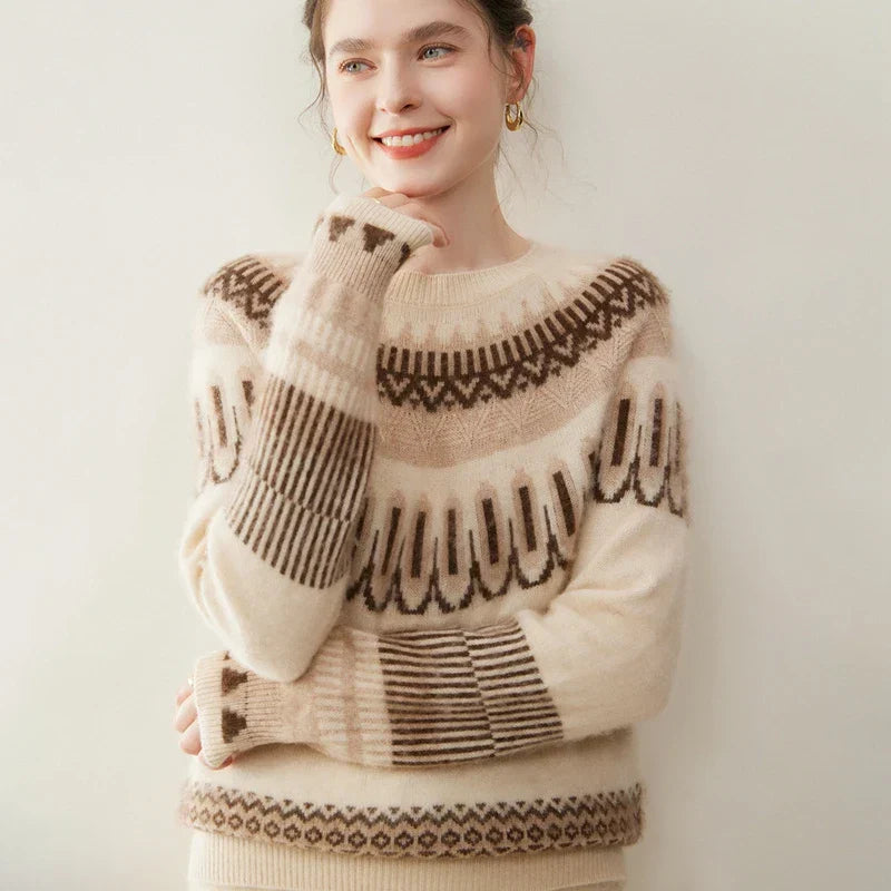 | Fair Isle Cashmere Sweater