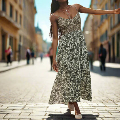 | Floral Maxi Dress