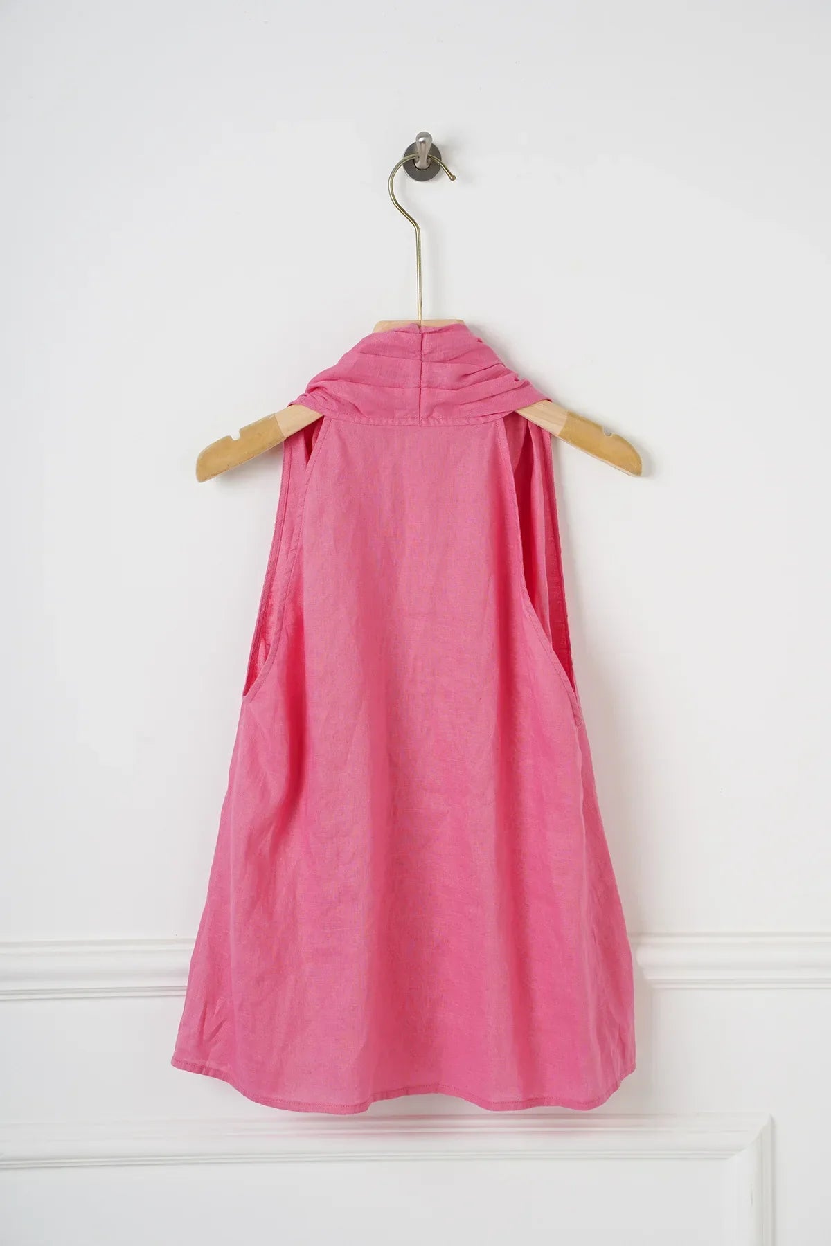 | Drape Linen Vest