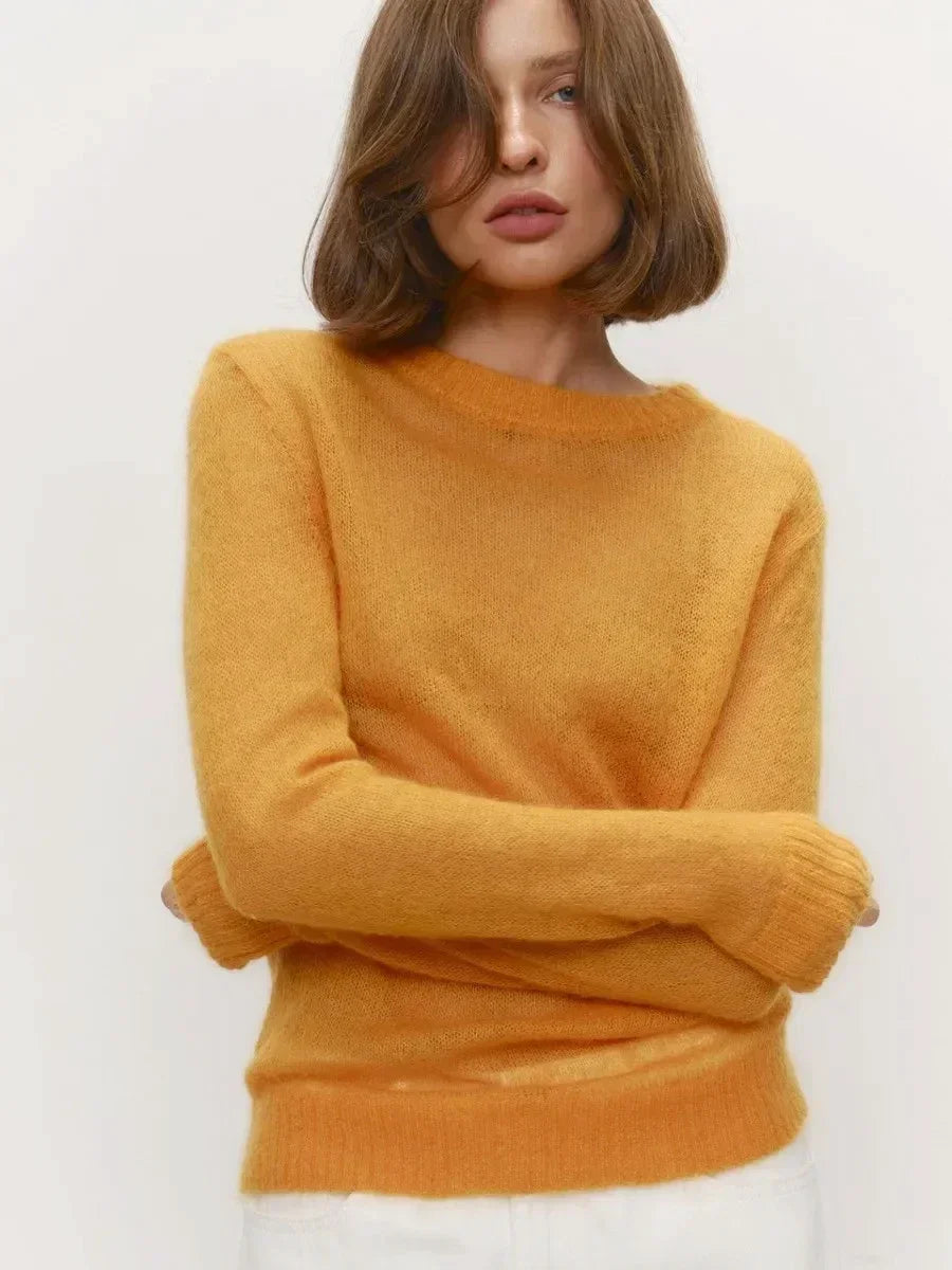 | Mohair Crewneck
