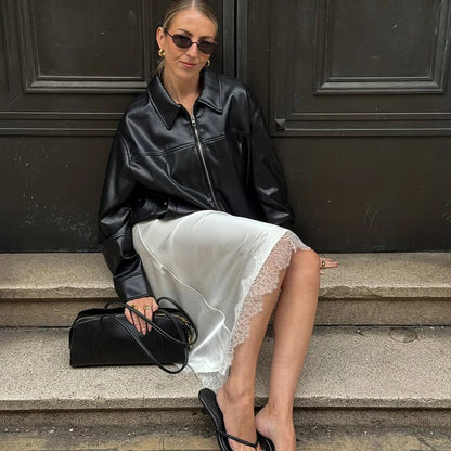 Fern White Skirt