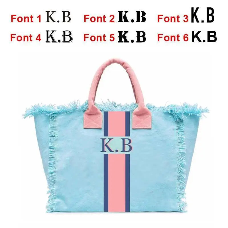 BLEUE PERSONALIZED TOTE