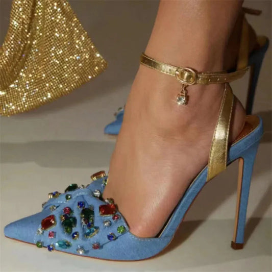Spring Slingback Women Pumps Sandals in Fashion Colors