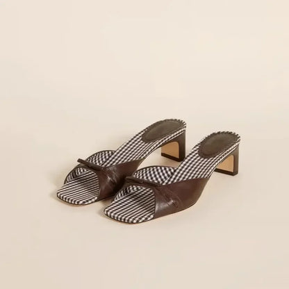 | Check-In Heel Mules
