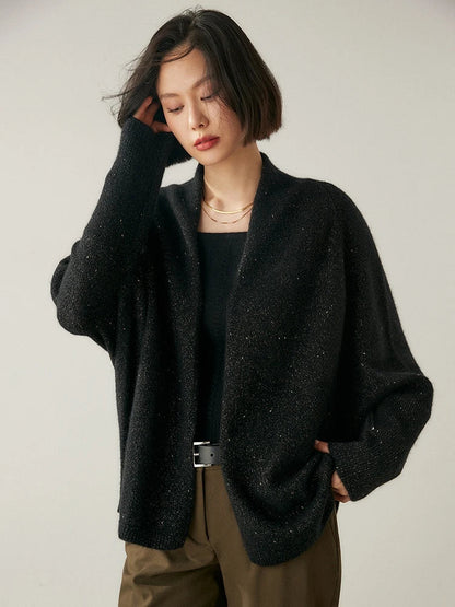 | Cashmere Shawl Sweater