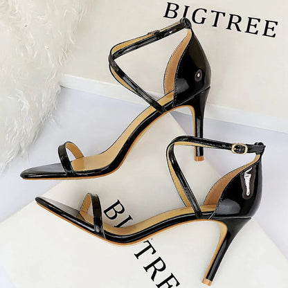Sparkle Sequins Stiletto Heels Women Pumps - 10 cm Sexy High Heels