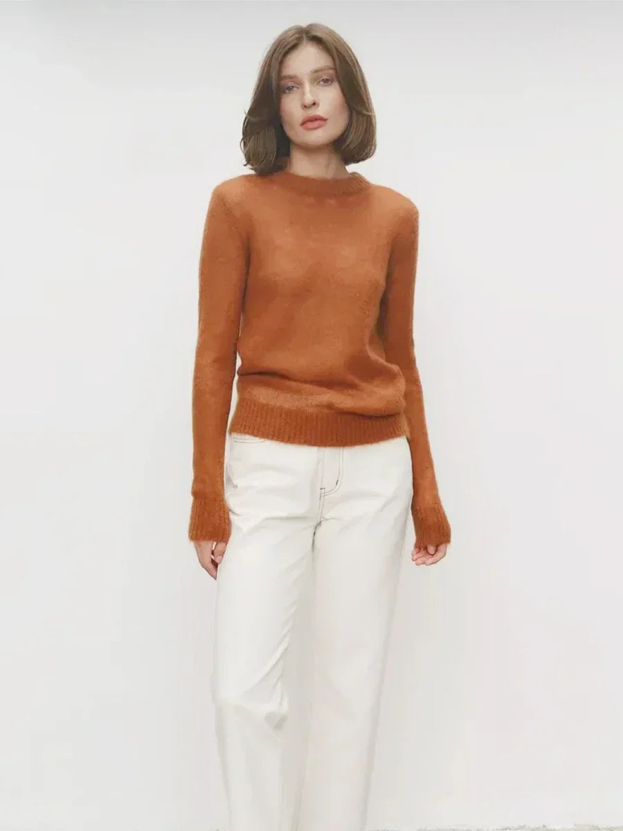 | Mohair Crewneck