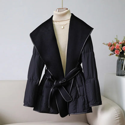 | Belted Down Jacket