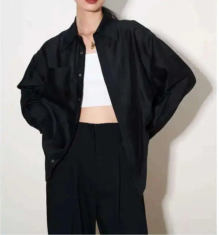 | Silk Poplin Blouse