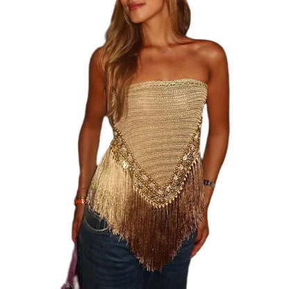 Graciela Fringe Top