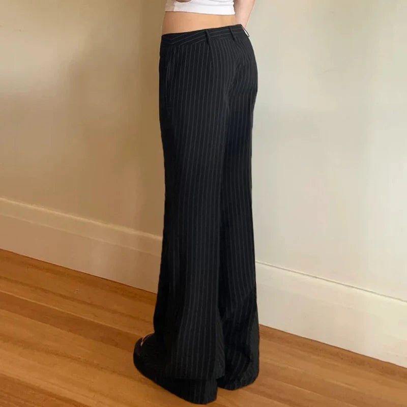 Irregular Patchwork Flared Pant