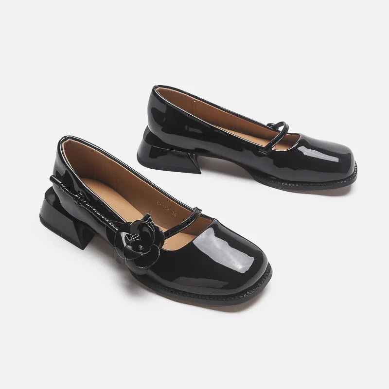 | Shimmer Mary Janes