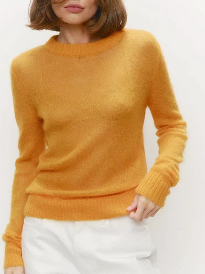| Mohair Crewneck
