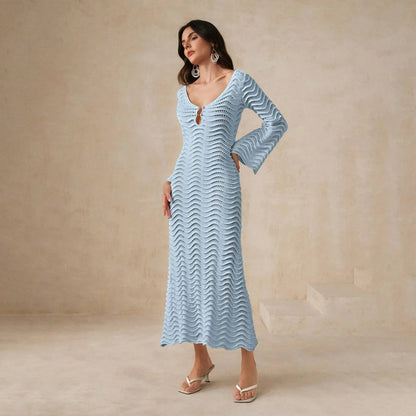 | Open-Knit Dress
