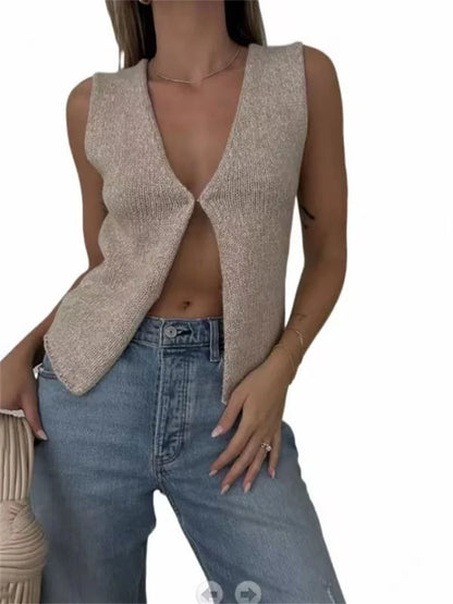 Kitty Knit Vest
