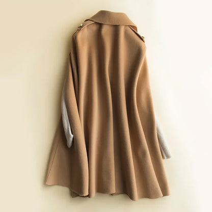 | Wool Cape Coat