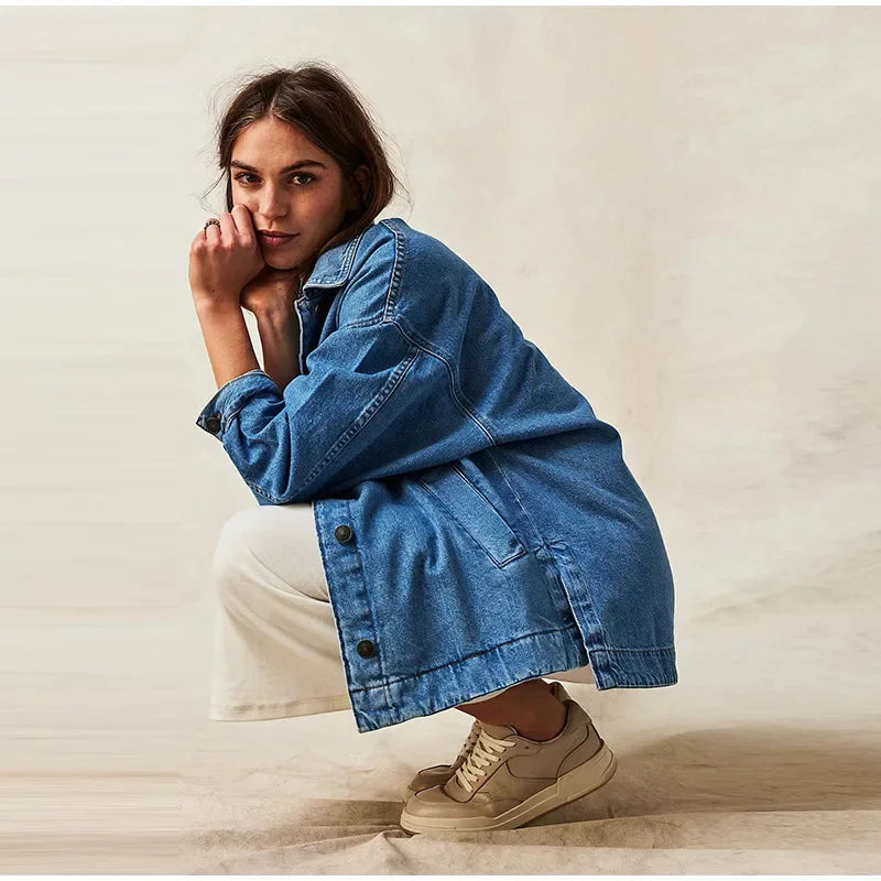 | Washed Denim Jacket
