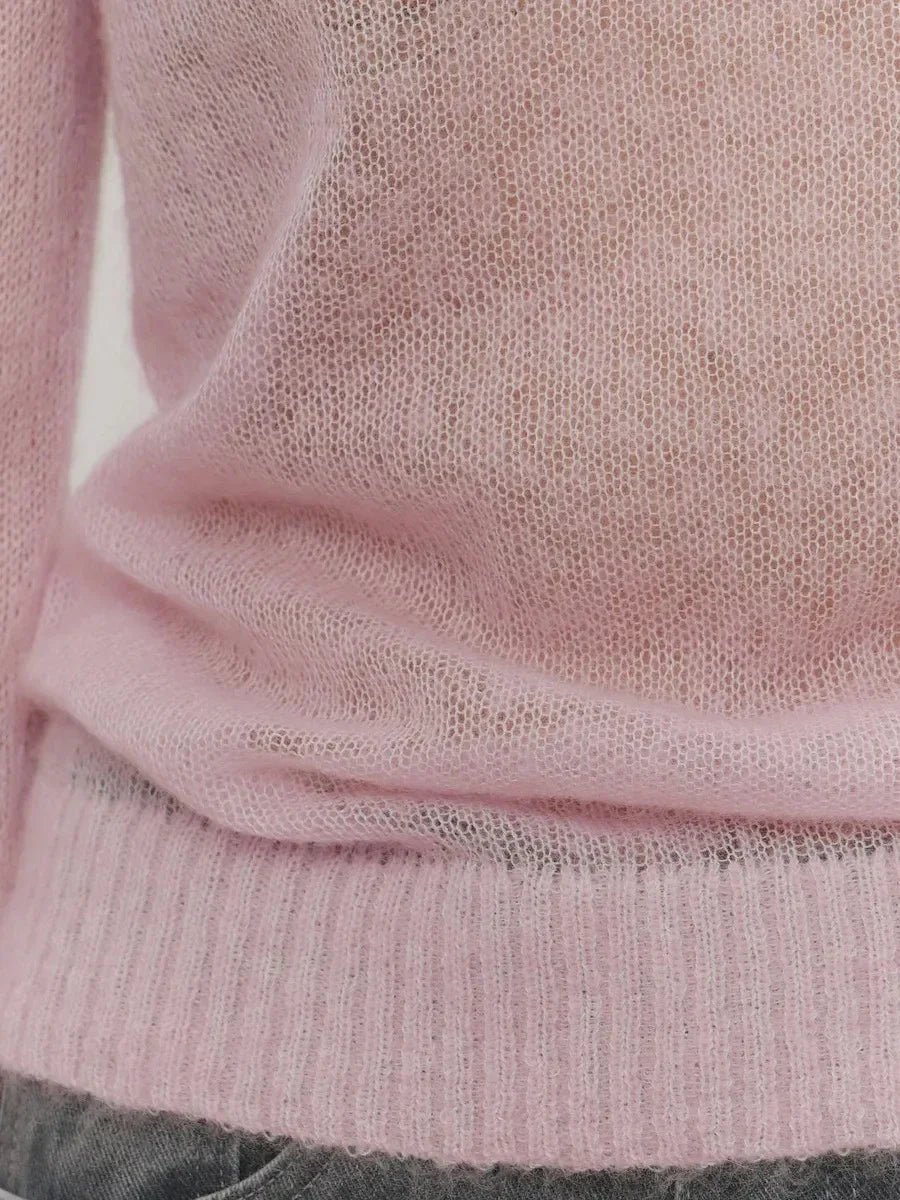 | Mohair Crewneck