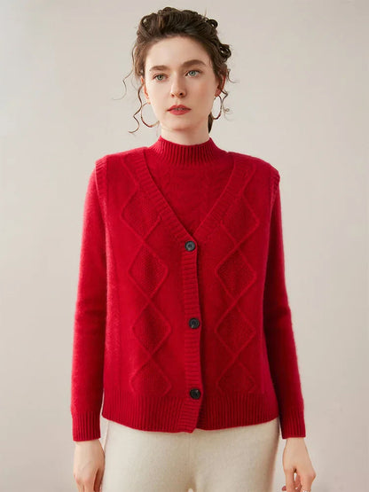 | Cashmere Cardigan