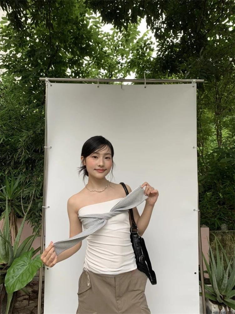 Shirt Tie Top