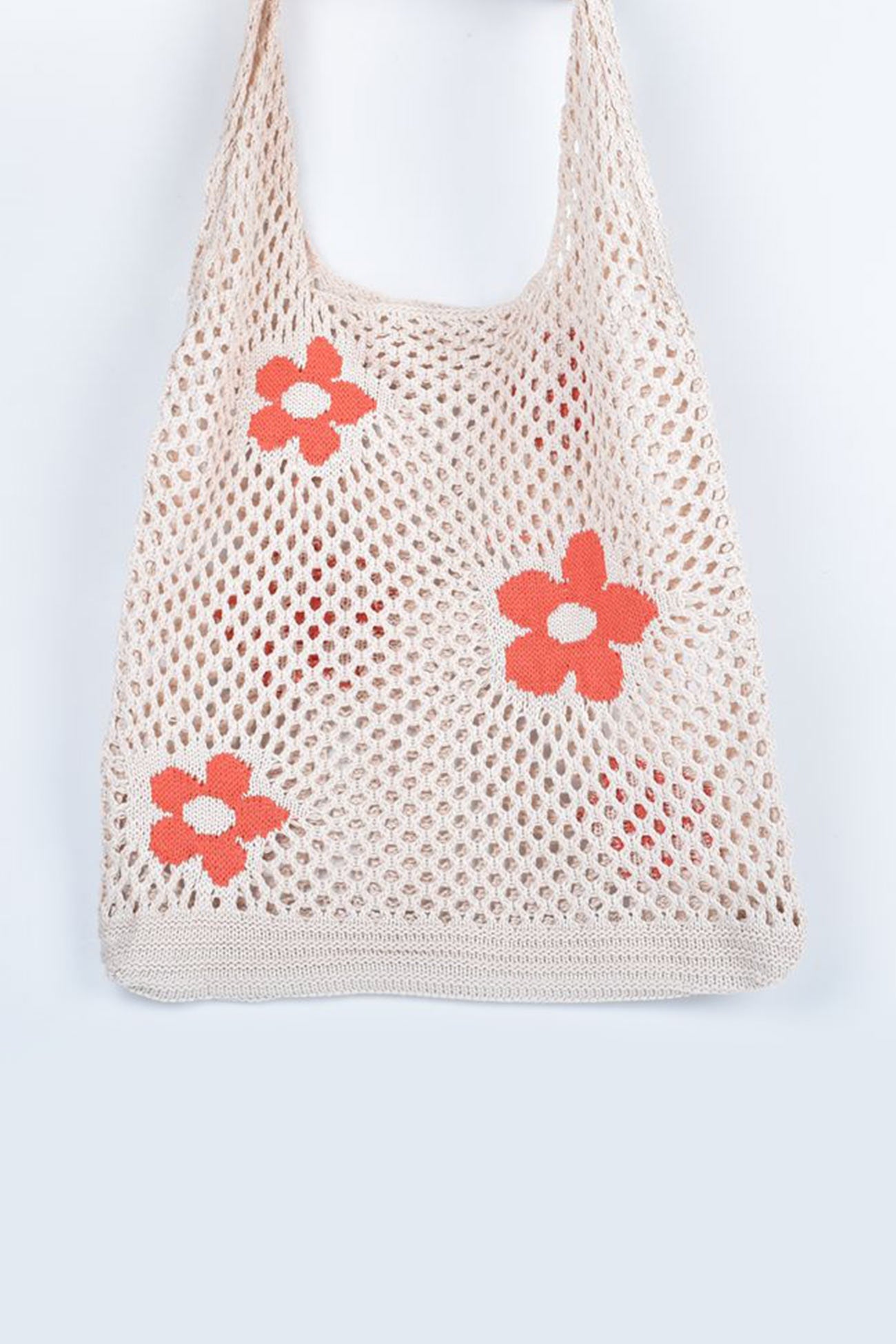 Small Flower Hollow-out Crochet Bag