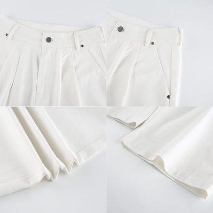 Julia Fashion - Streetwear White Women's Jeans