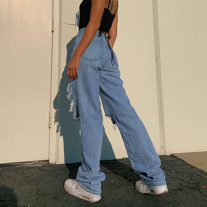 Julia Fashion - Streetwear Women's Jeans