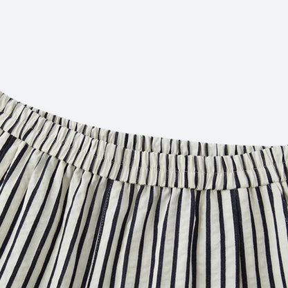 Striped Wide Leg Pants